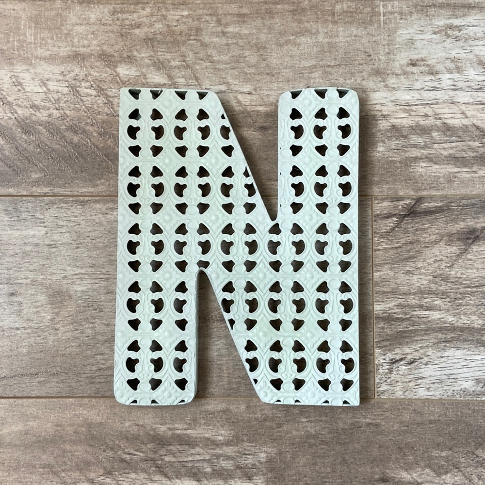Metal ‘N’ wall decor